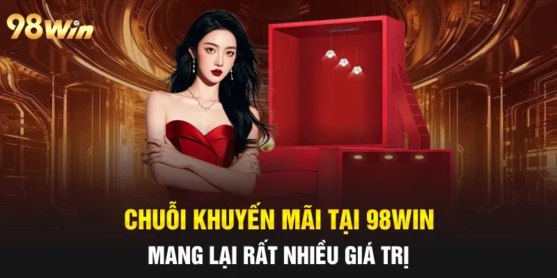 Chuỗi khuyến mãi tại 98win mang lại rất nhiều giá trị